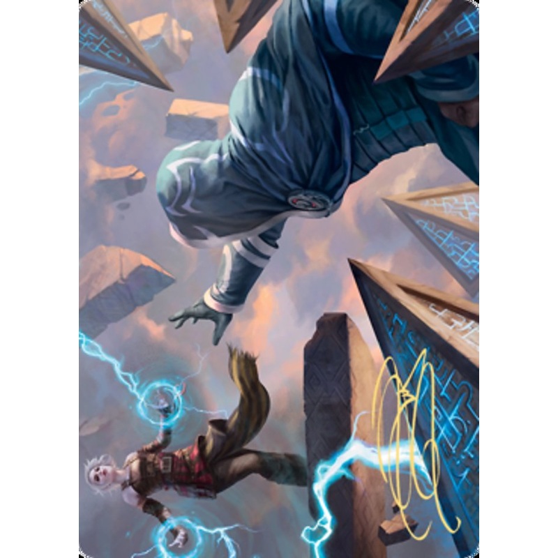 Nahiri's Binding // Nahiri's Binding Art Card [Zendikar Rising Art Series]