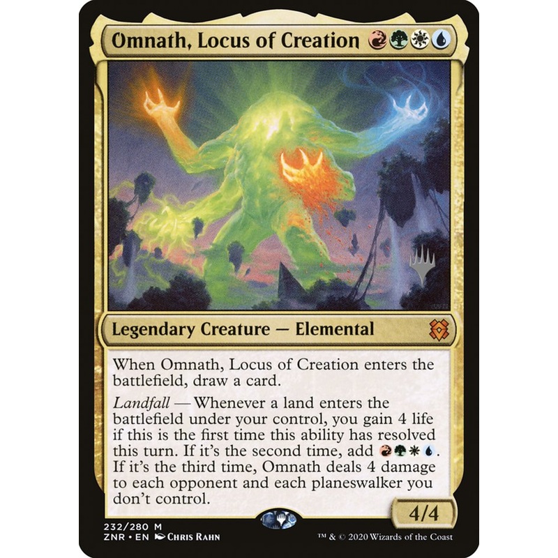 Omnath, Locus of Creation (Promo Pack) [Zendikar Rising Promos]