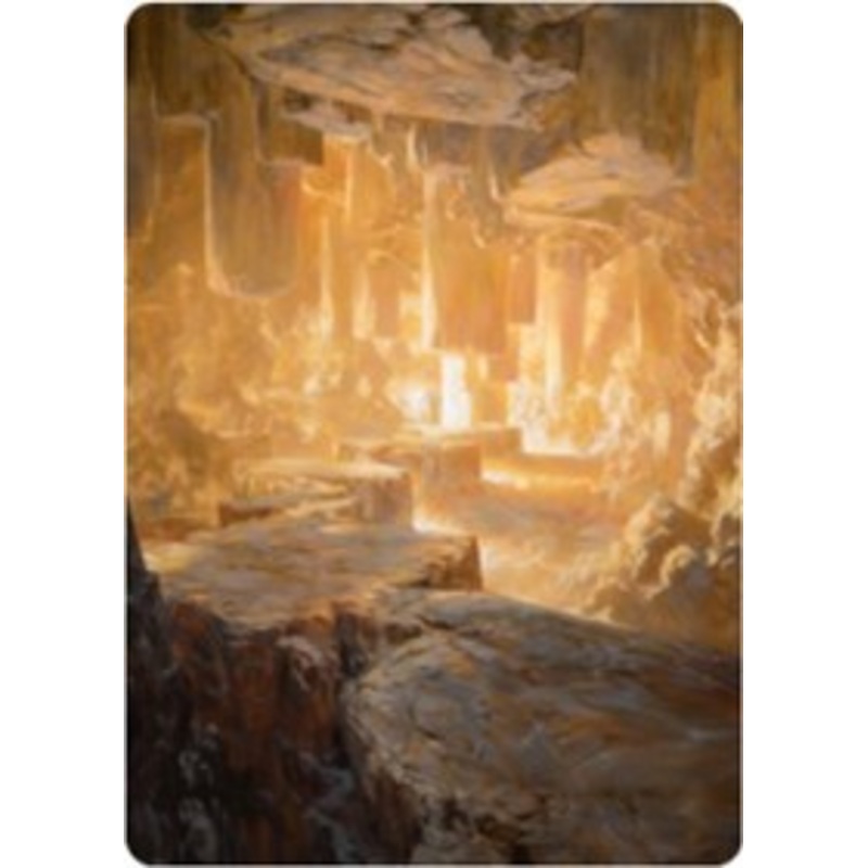Pillarverge Pathway Art Card [Zendikar Rising Art Series]