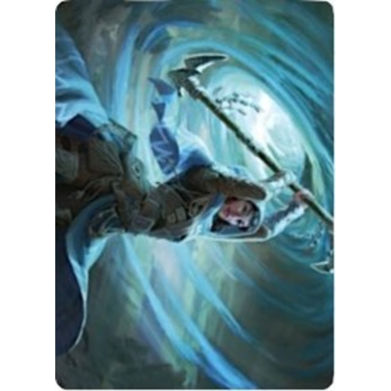 Sea Gate Stormcaller Art Card [Zendikar Rising Art Series]