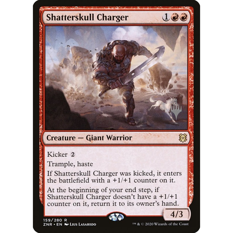 Shatterskull Charger (Promo Pack) [Zendikar Rising Promos]