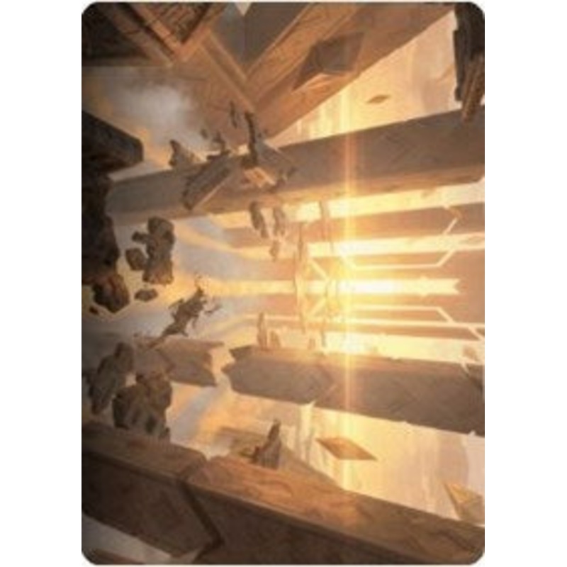 Skyclave Basilica Art Card [Zendikar Rising Art Series]