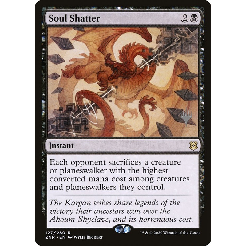 Soul Shatter (Promo Pack) [Zendikar Rising Promos]