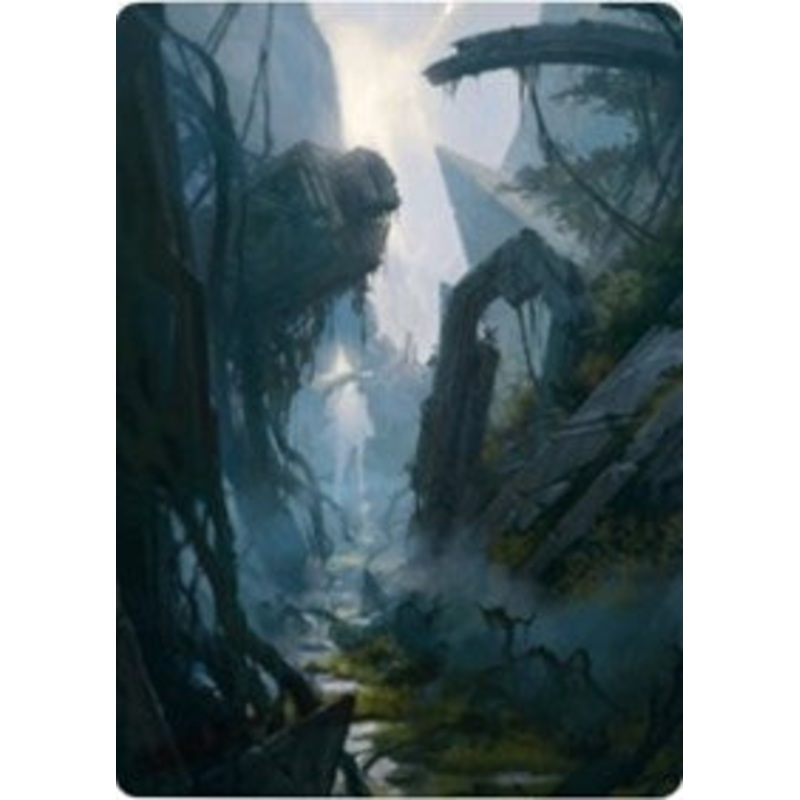 Swamp 2 Art Card [Zendikar Rising Art Series]