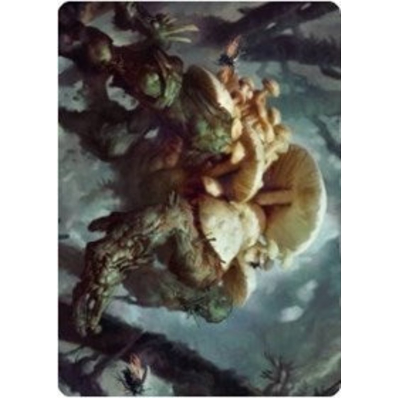 Swarm Shambler Art Card [Zendikar Rising Art Series]