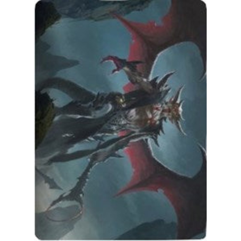 Taborax, Hope's Demise Art Card [Zendikar Rising Art Series]