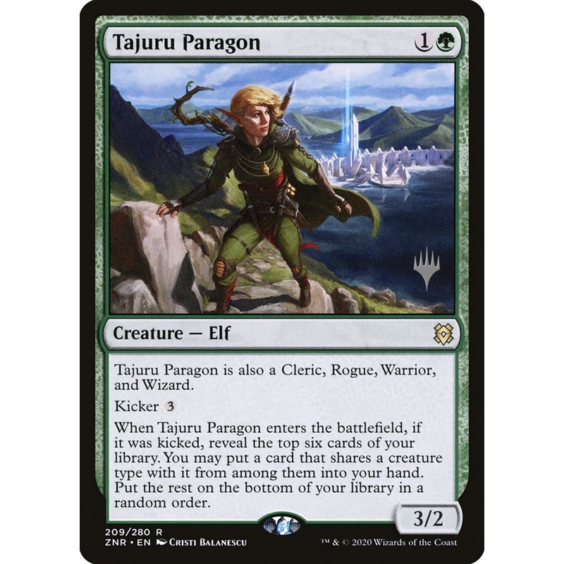 Tajuru Paragon (Promo Pack) [Zendikar Rising Promos]