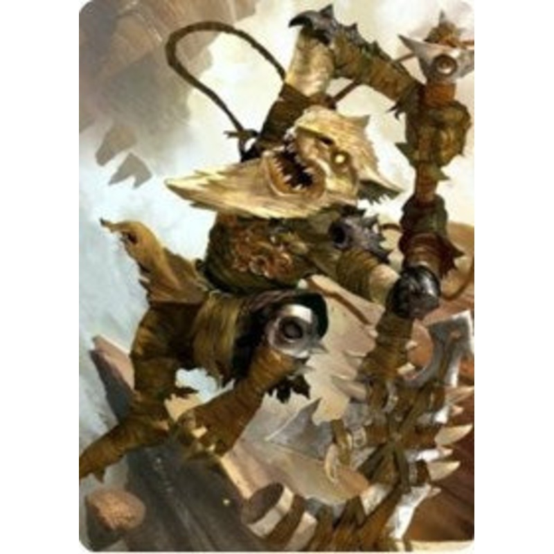 Teeterpeak Ambusher Art Card [Zendikar Rising Art Series]
