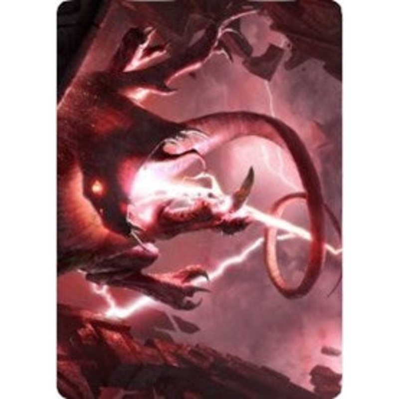 Thundering Rebuke Art Card [Zendikar Rising Art Series]