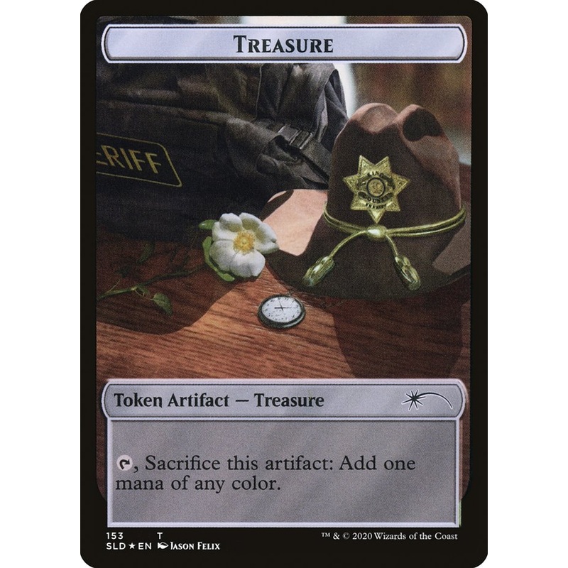 Treasure // Walker (148) Double-Sided Token [Secret Lair Drop Series]