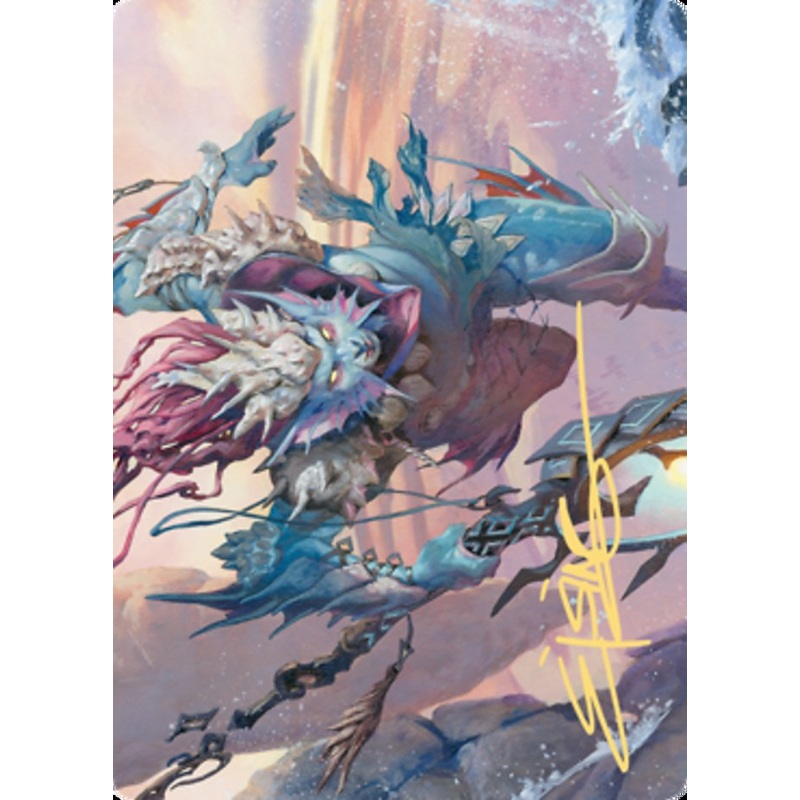 Umara Wizard (Art Series) [Zendikar Rising Art Series]