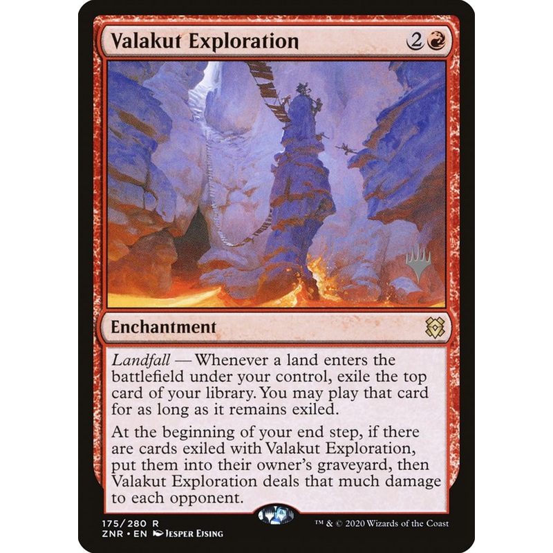 Valakut Exploration (Promo Pack) [Zendikar Rising Promos]