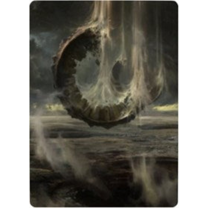 Wasteland Art Card [Zendikar Rising Art Series]
