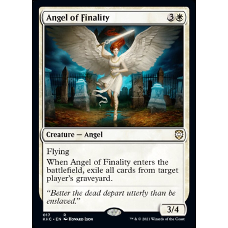 Angel of Finality [Kaldheim Commander]