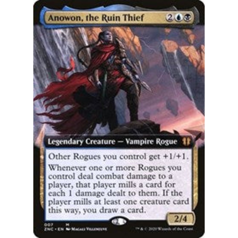 Anowon, the Ruin Thief (Extended Art) [Zendikar Rising Commander]