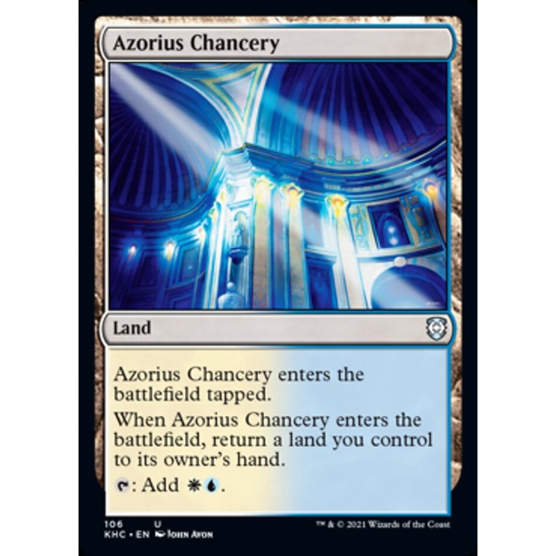Azorius Chancery [Kaldheim Commander]