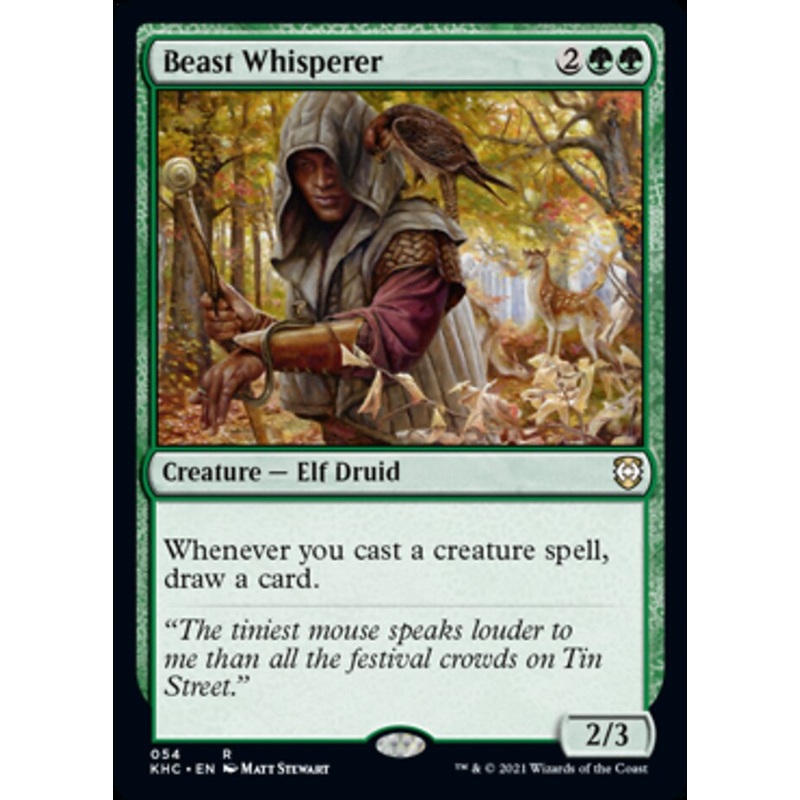 Beast Whisperer [Kaldheim Commander]