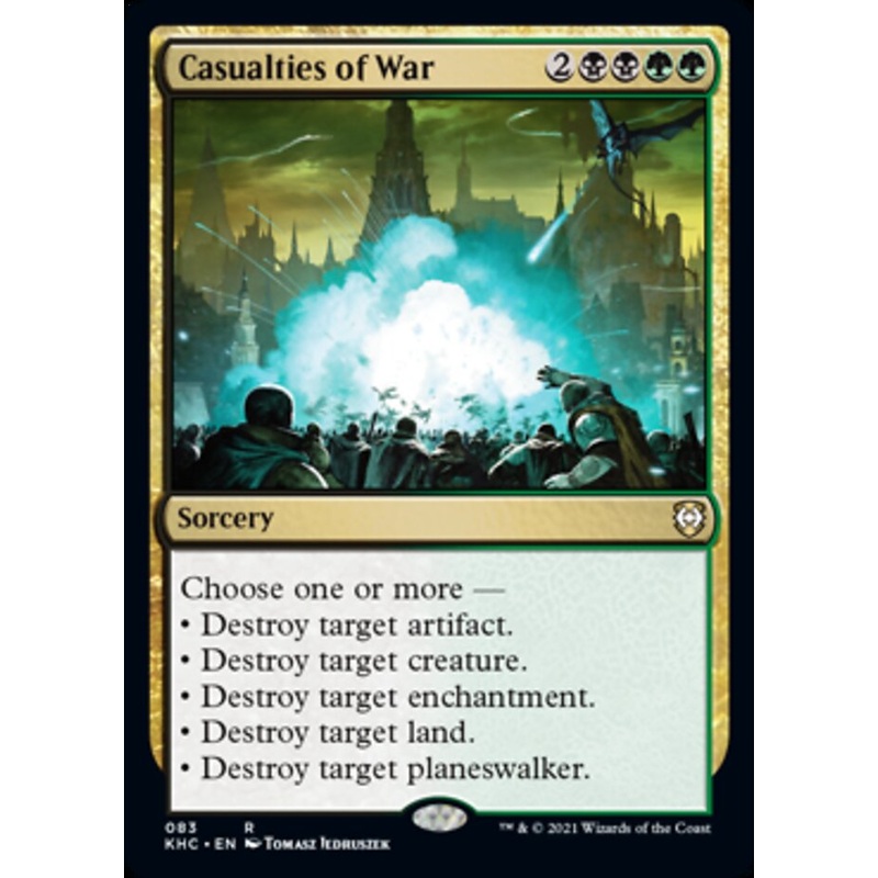 Casualties of War [Kaldheim Commander]