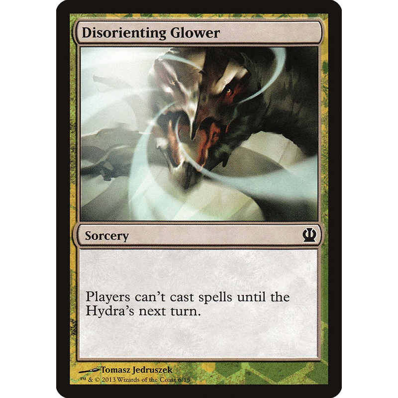 Disorienting Glower [Theros Face the Hydra]