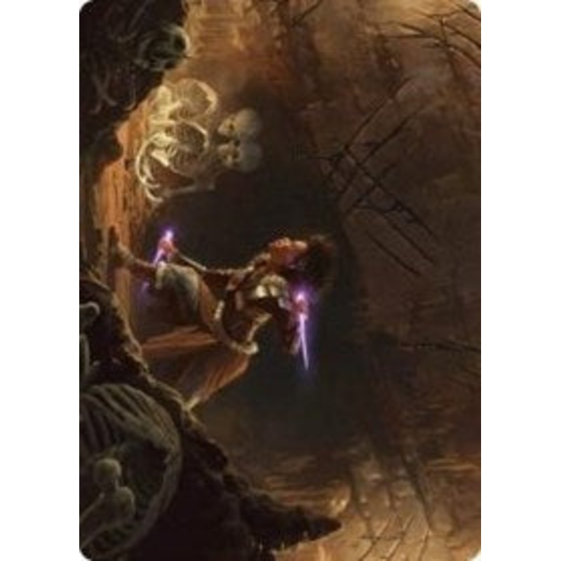 Dogged Pursuit Art Card [Kaldheim Art Series]