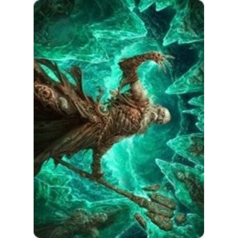 Draugr Necromancer Art Card [Kaldheim Art Series]