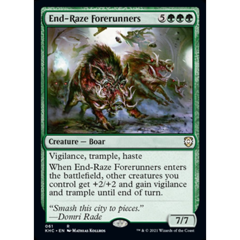 End-Raze Forerunners [Kaldheim Commander]