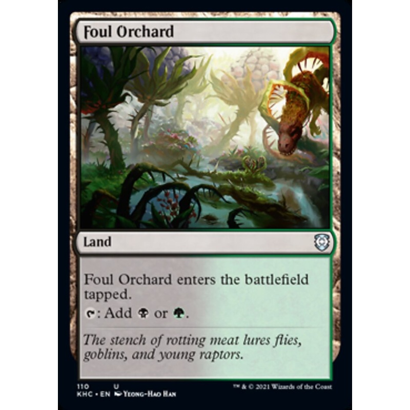 Foul Orchard [Kaldheim Commander]