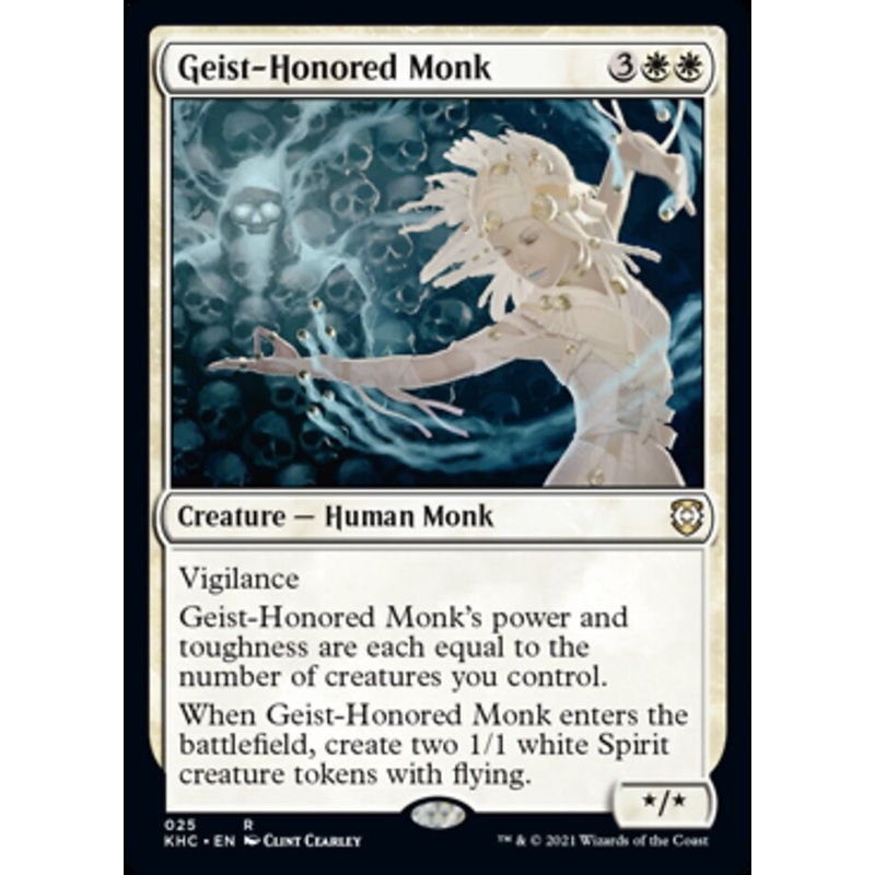 Geist-Honored Monk [Kaldheim Commander]