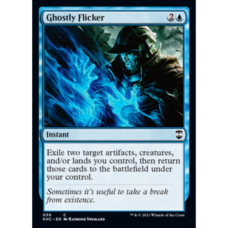 Ghostly Flicker [Kaldheim Commander]
