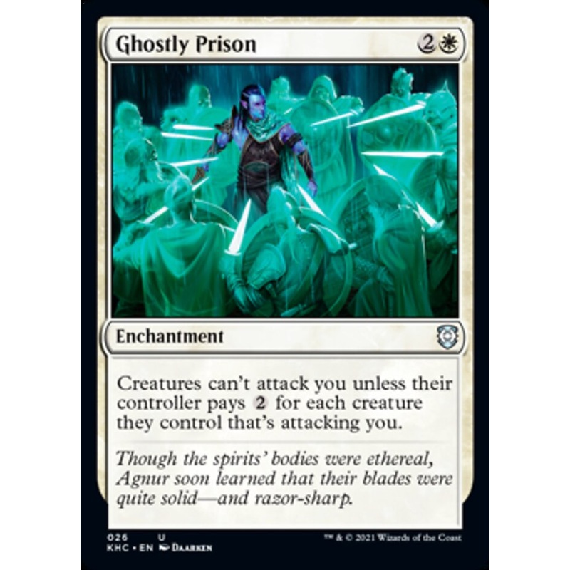 Ghostly Prison [Kaldheim Commander]