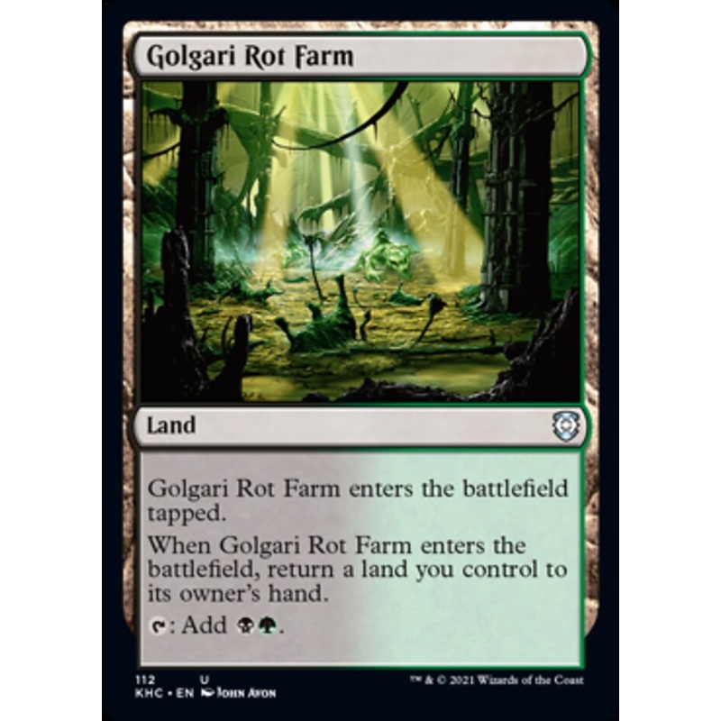 Golgari Rot Farm [Kaldheim Commander]