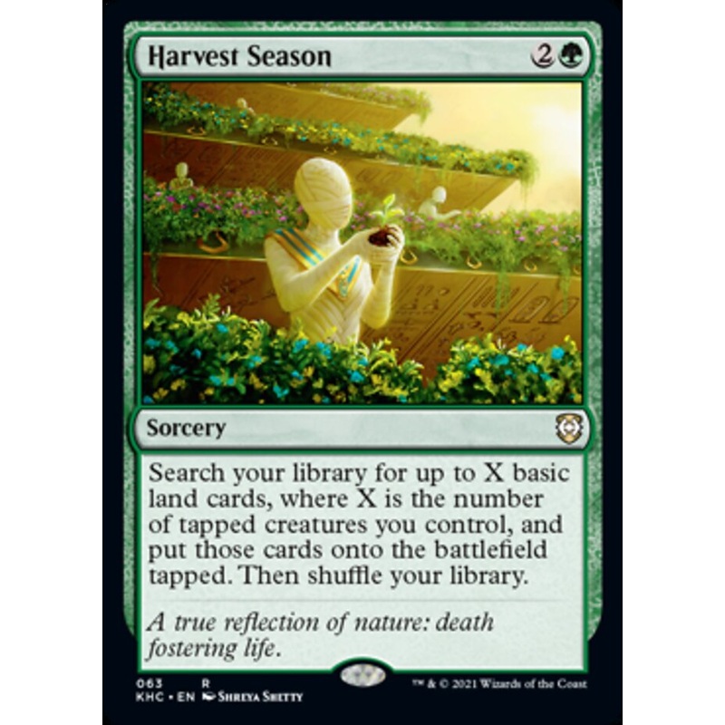 Harvest Season [Kaldheim Commander]