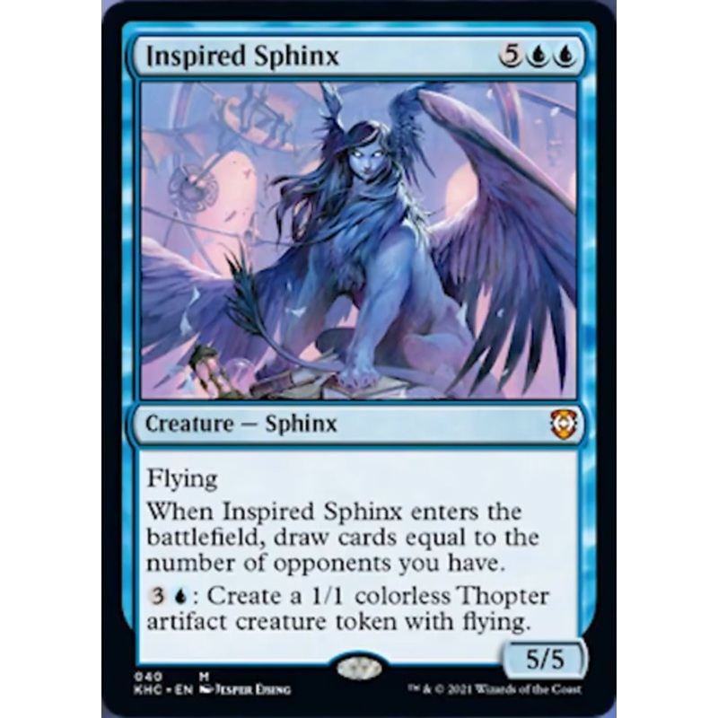 Inspired Sphinx [Kaldheim Commander]