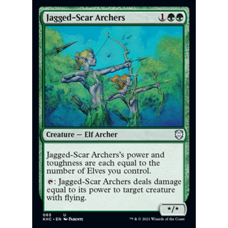 Jagged-Scar Archers [Kaldheim Commander]