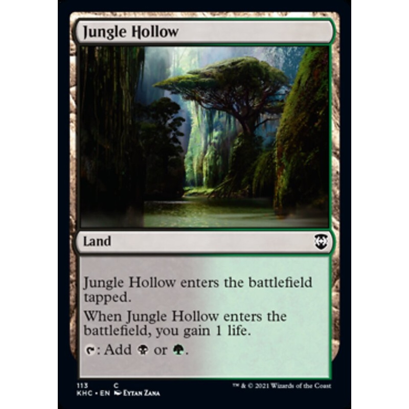 Jungle Hollow [Kaldheim Commander]