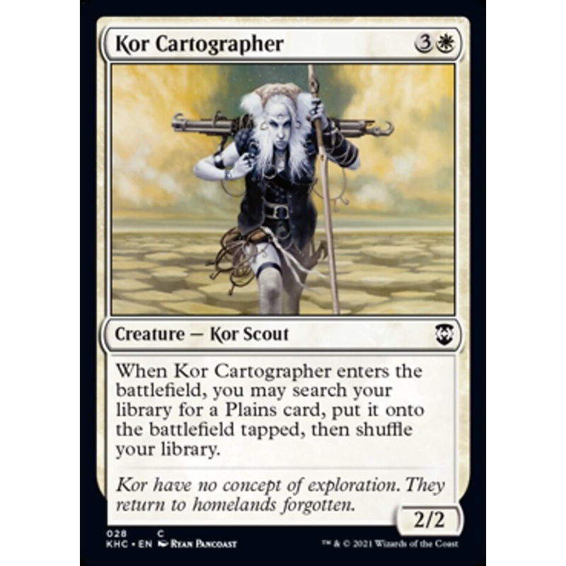Kor Cartographer [Kaldheim Commander]