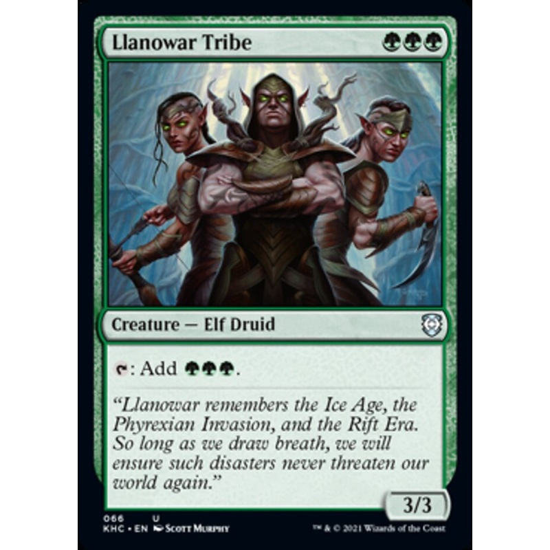 Llanowar Tribe [Kaldheim Commander]