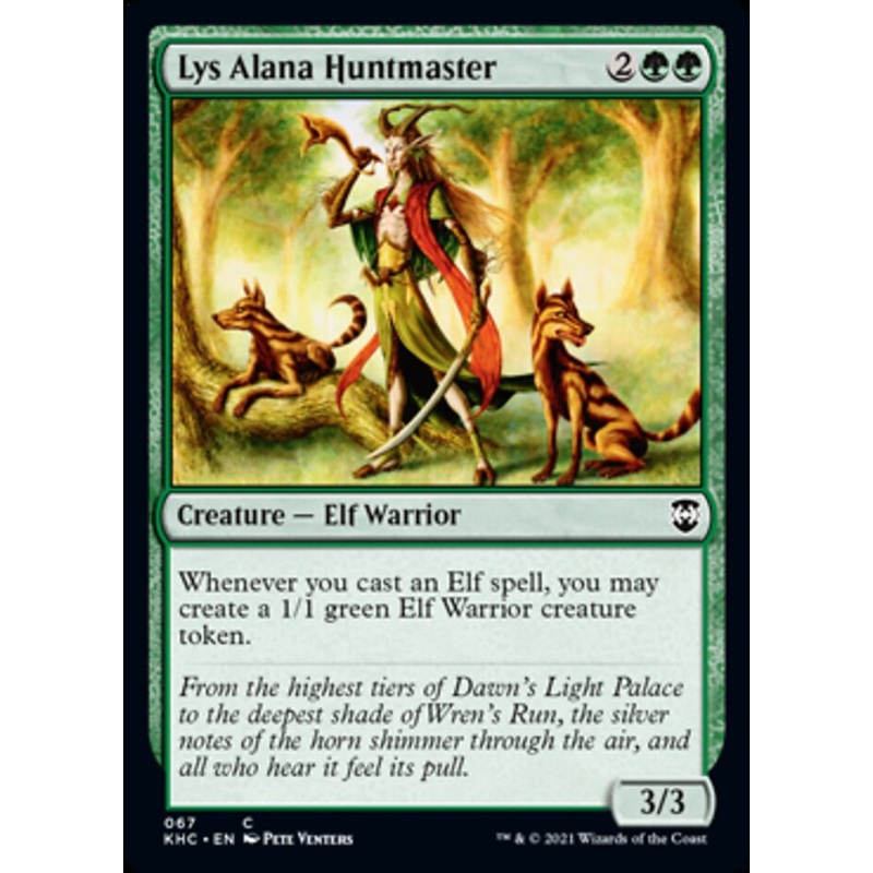 Lys Alana Huntmaster [Kaldheim Commander]