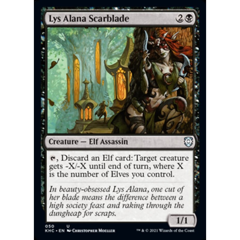 Lys Alana Scarblade [Kaldheim Commander]