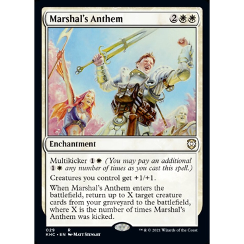 Marshal's Anthem [Kaldheim Commander]