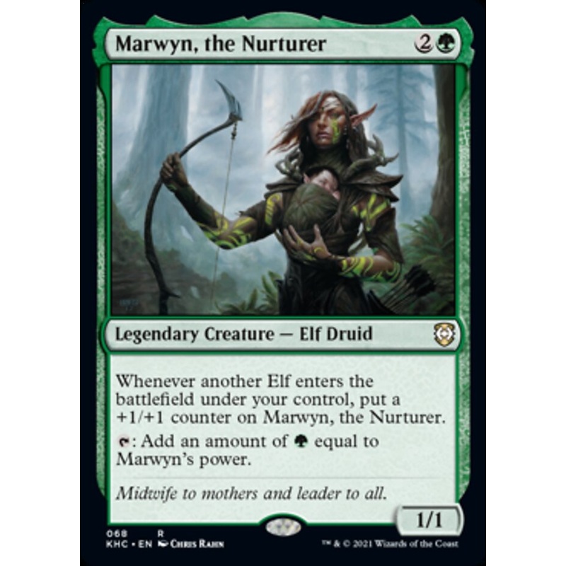 Marwyn, the Nurturer [Kaldheim Commander]