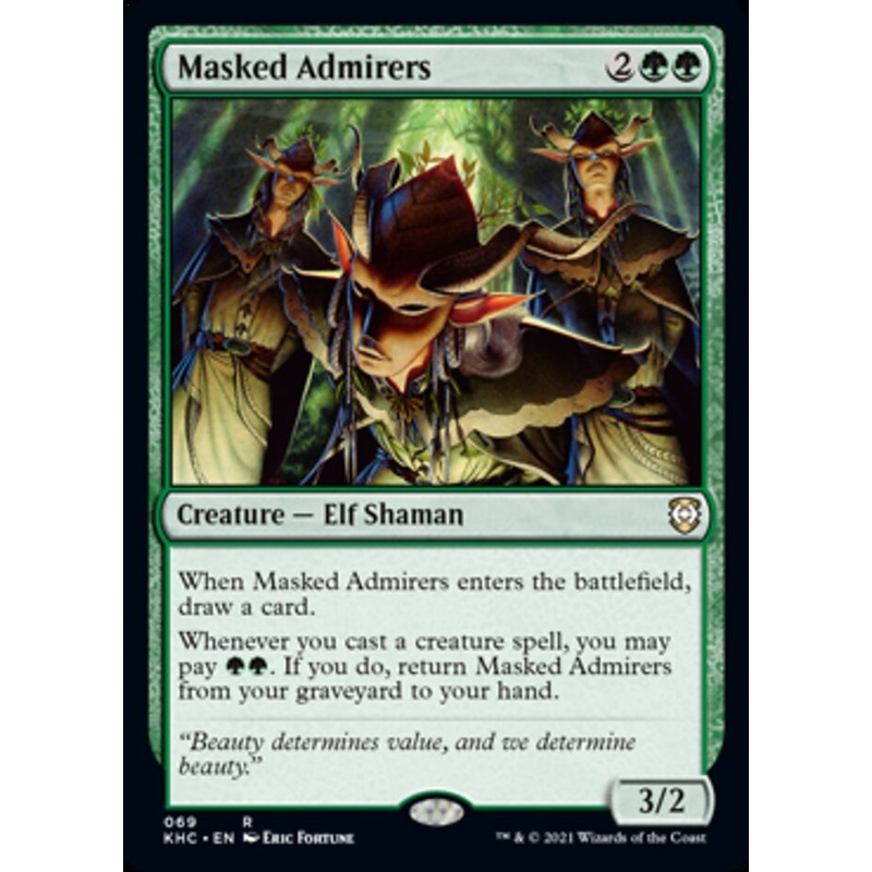 Masked Admirers [Kaldheim Commander]