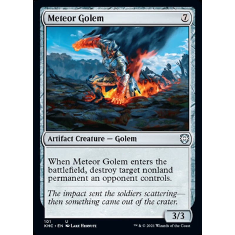 Meteor Golem [Kaldheim Commander]