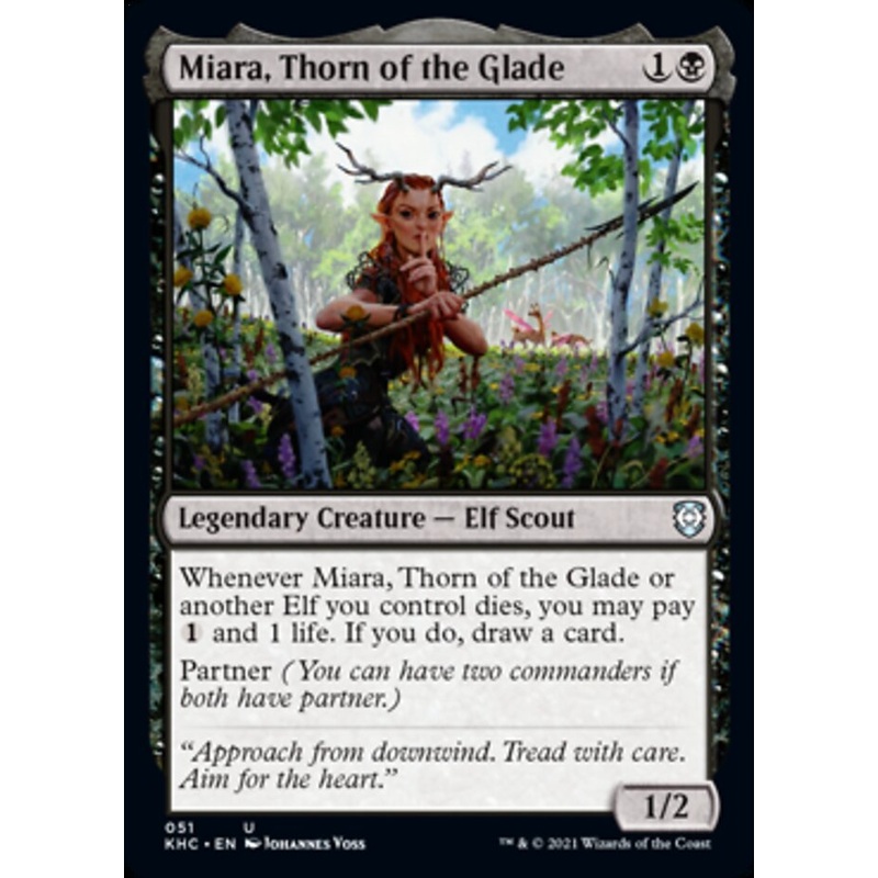 Miara, Thorn of the Glade [Kaldheim Commander]