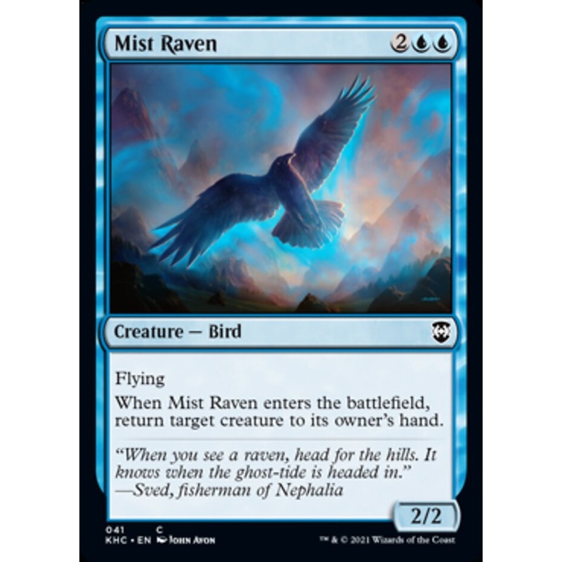 Mist Raven [Kaldheim Commander]