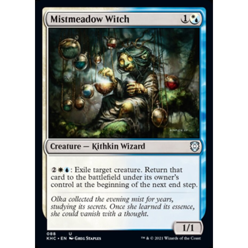 Mistmeadow Witch [Kaldheim Commander]