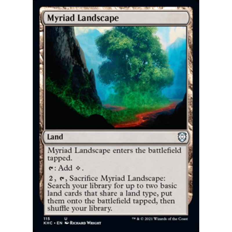 Myriad Landscape [Kaldheim Commander]