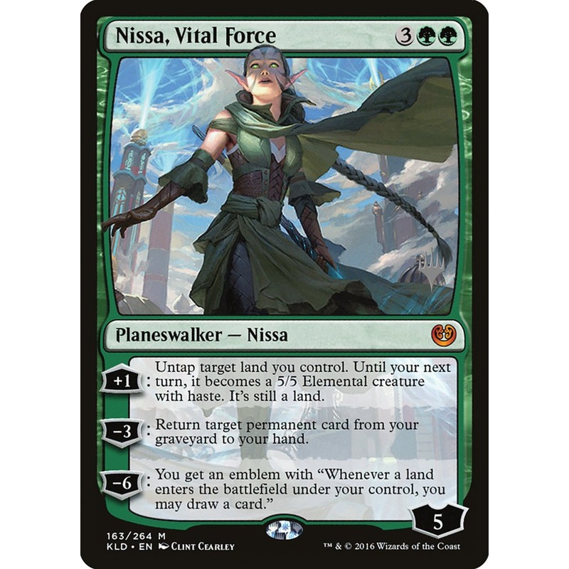 Nissa, Vital Force (Promo Pack) [Kaladesh Promos]