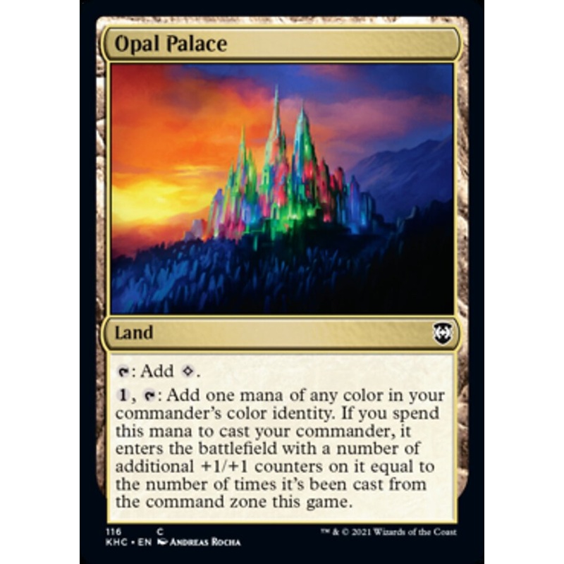 Opal Palace [Kaldheim Commander]