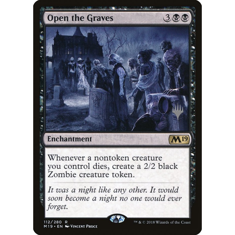 Open the Graves (Promo Pack) [Core Set 2019 Promos]